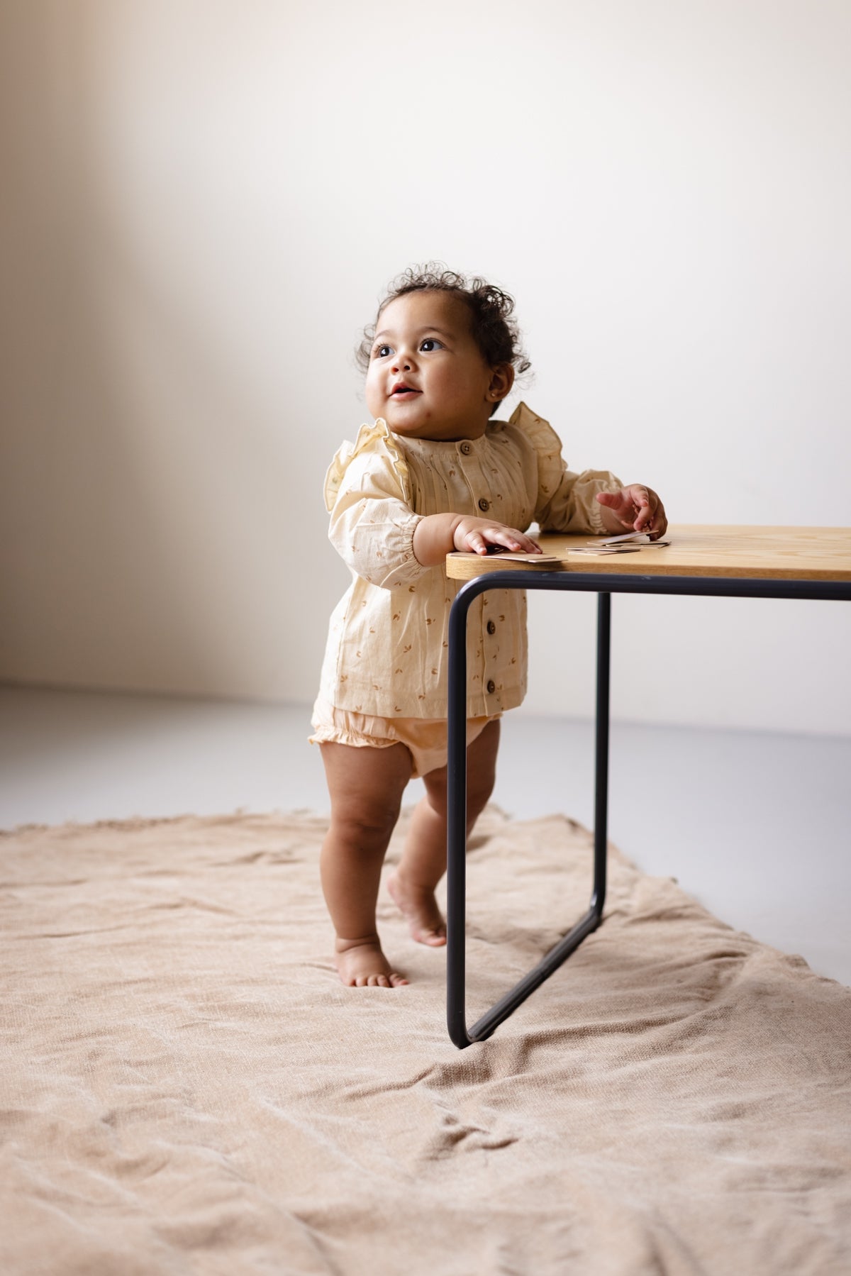 BLOUSE | AOP Yellow Graphic