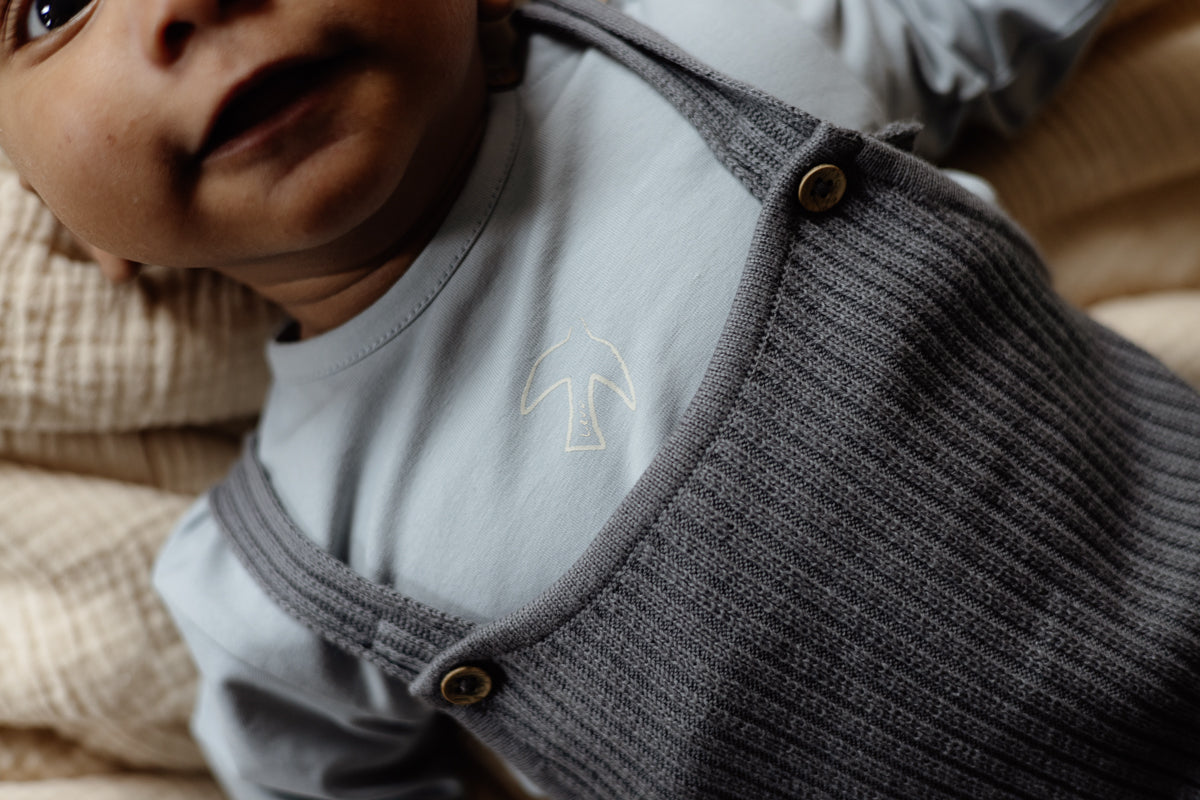 Shirt blauwgrijs | Blue Grey
