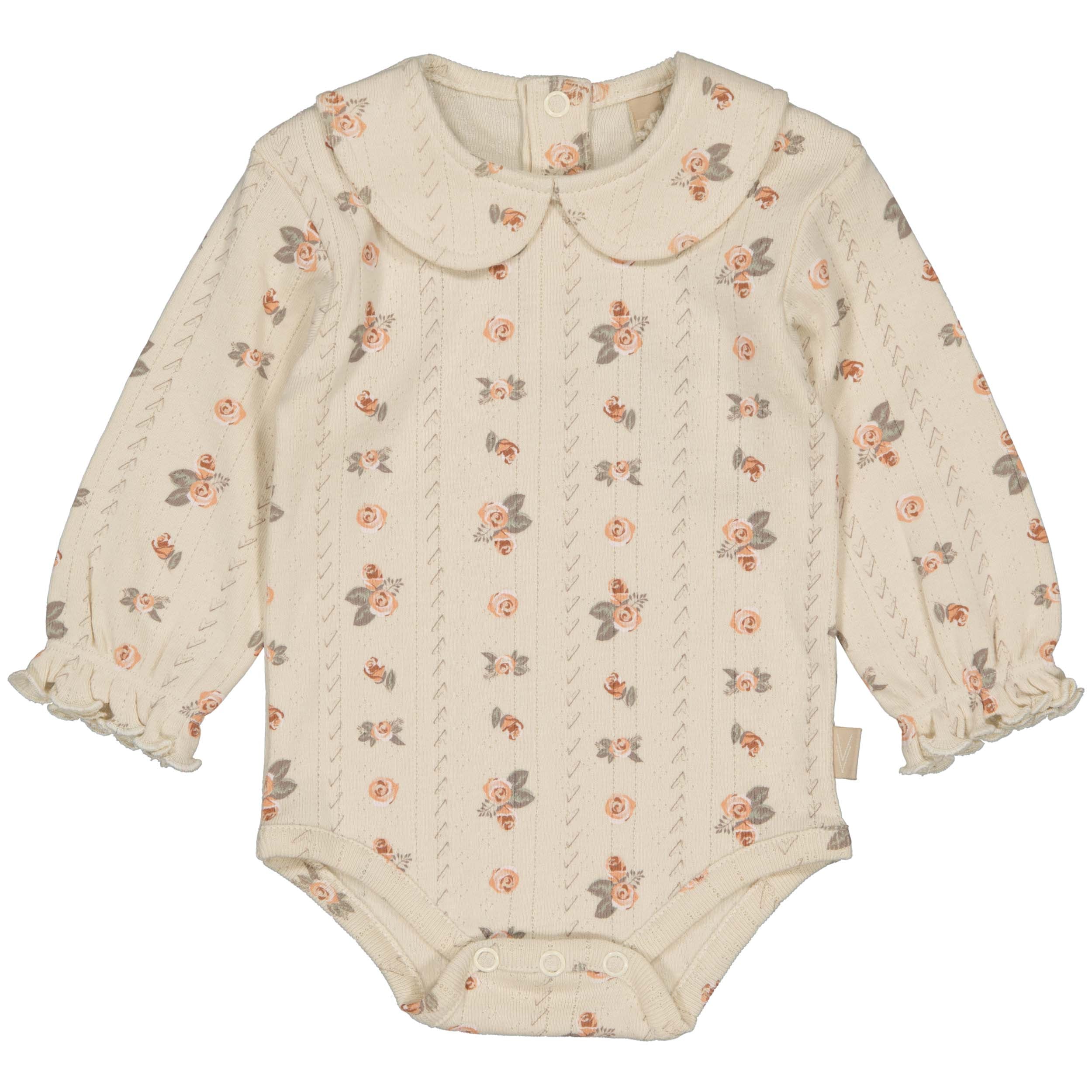 Romper met bloemetjesprint | AOP Sand Flower