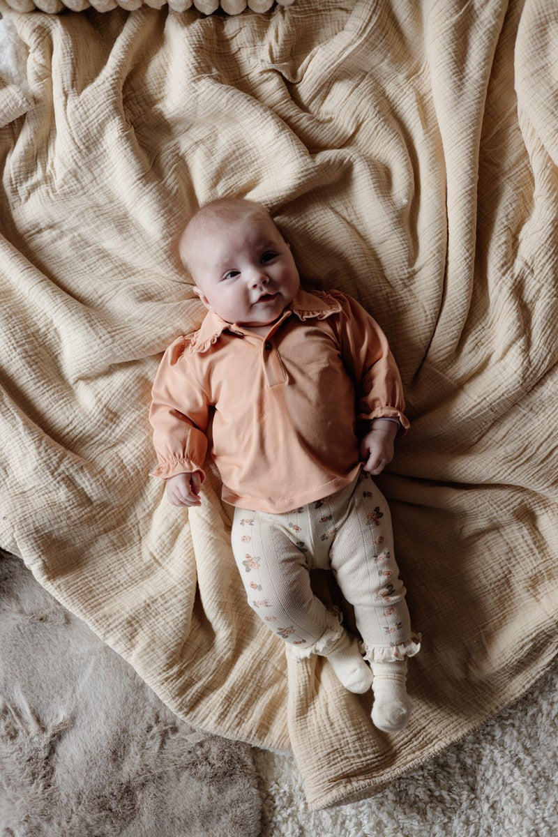 Legging met bloemetjes print | AOP Sand Flower