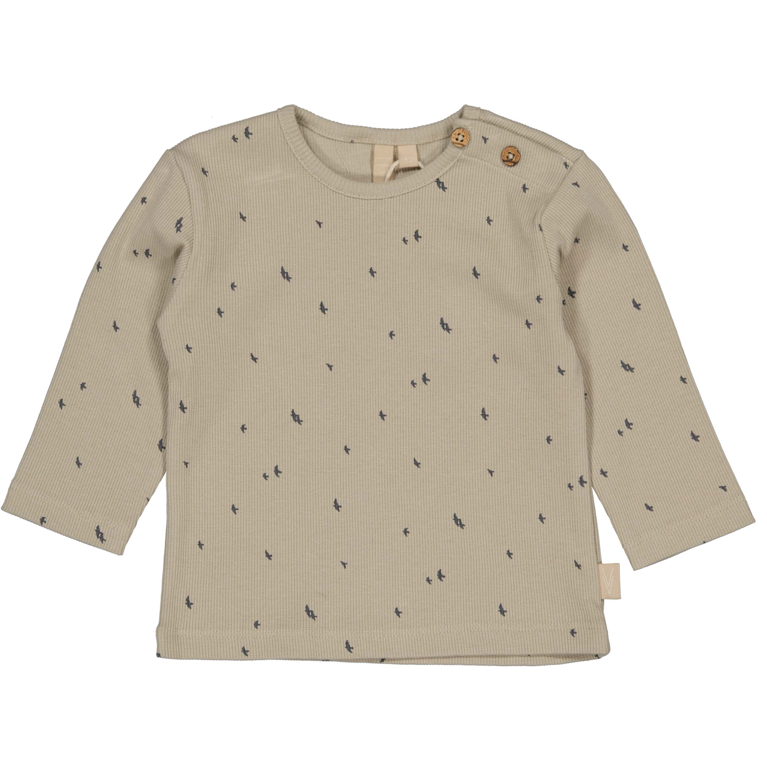 Shirt met all over print | AOP Grey Sketch