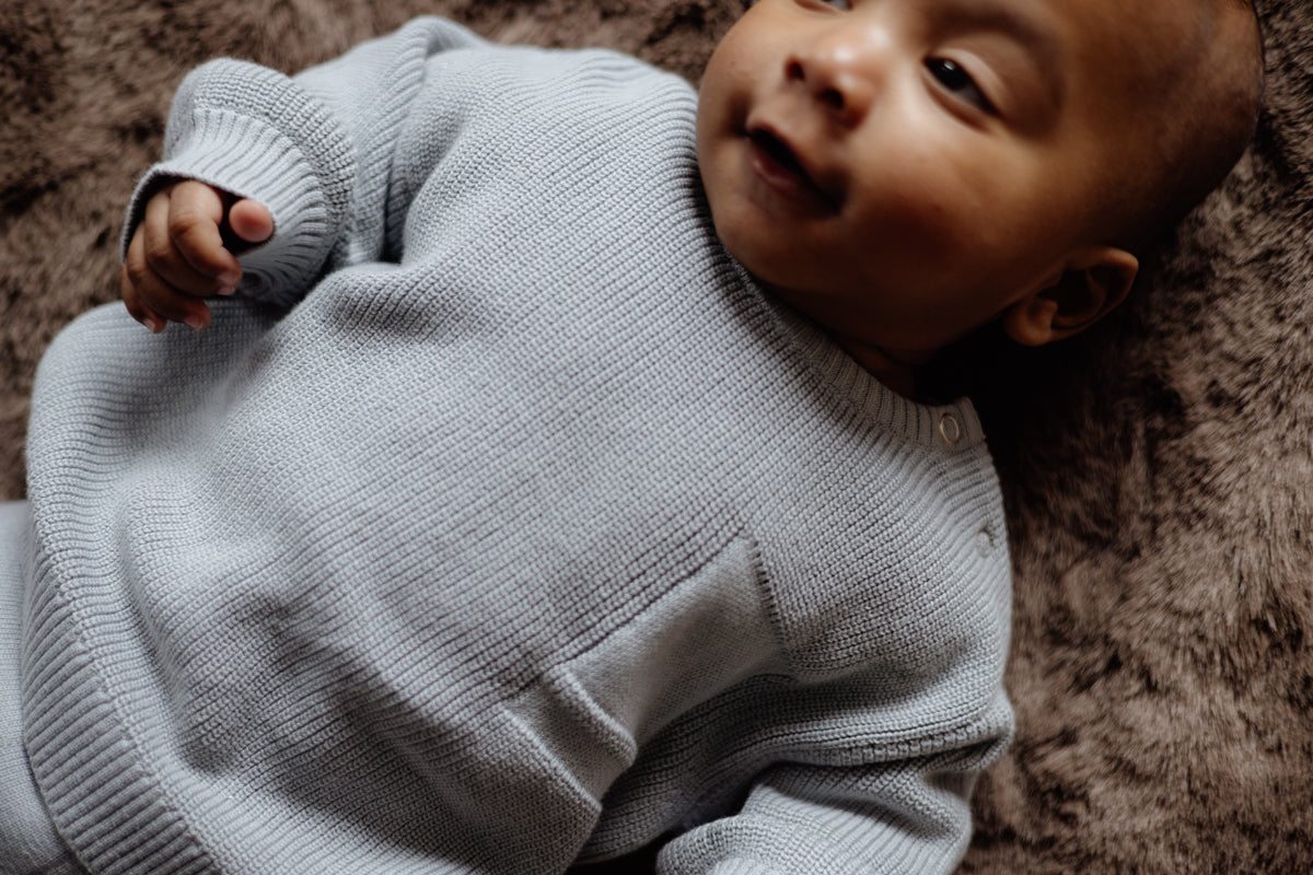 Pullover blauwgrijs | Blue Grey