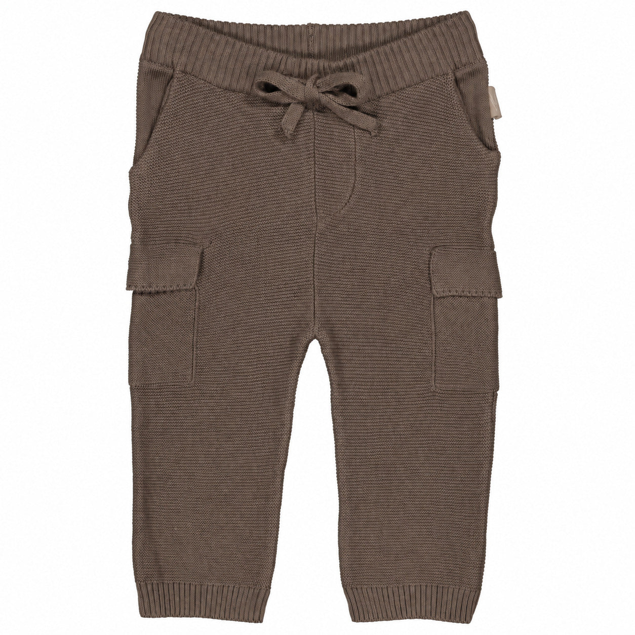 Olijfgroene cargo broek met zakken | Light Brown