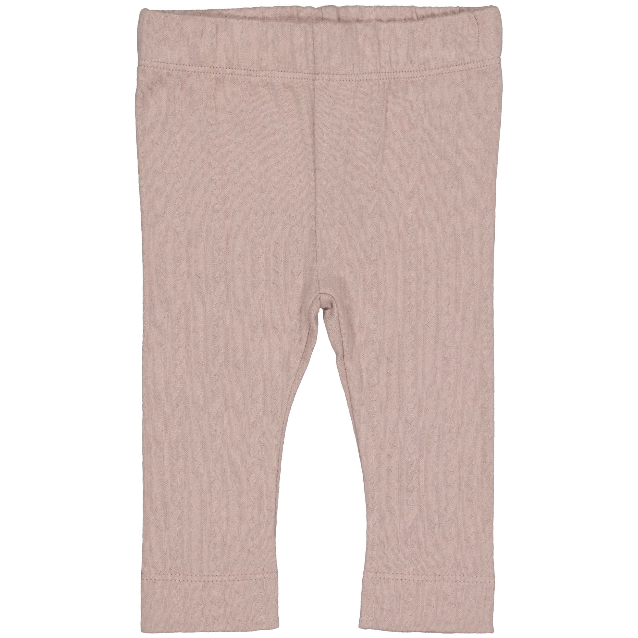 Oudroze rib legging | Mauve
