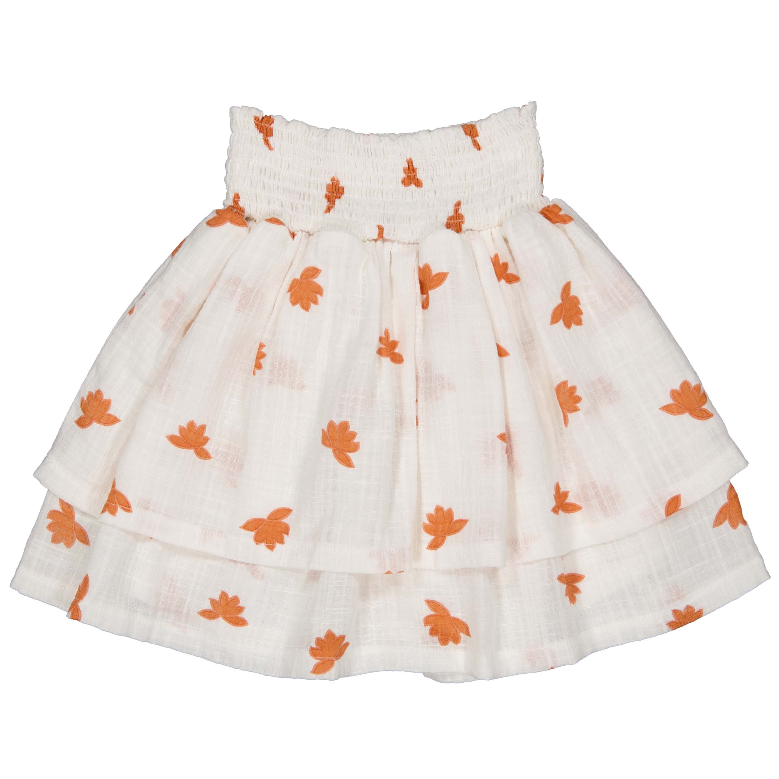 SKIRT | AOP Orange Flower