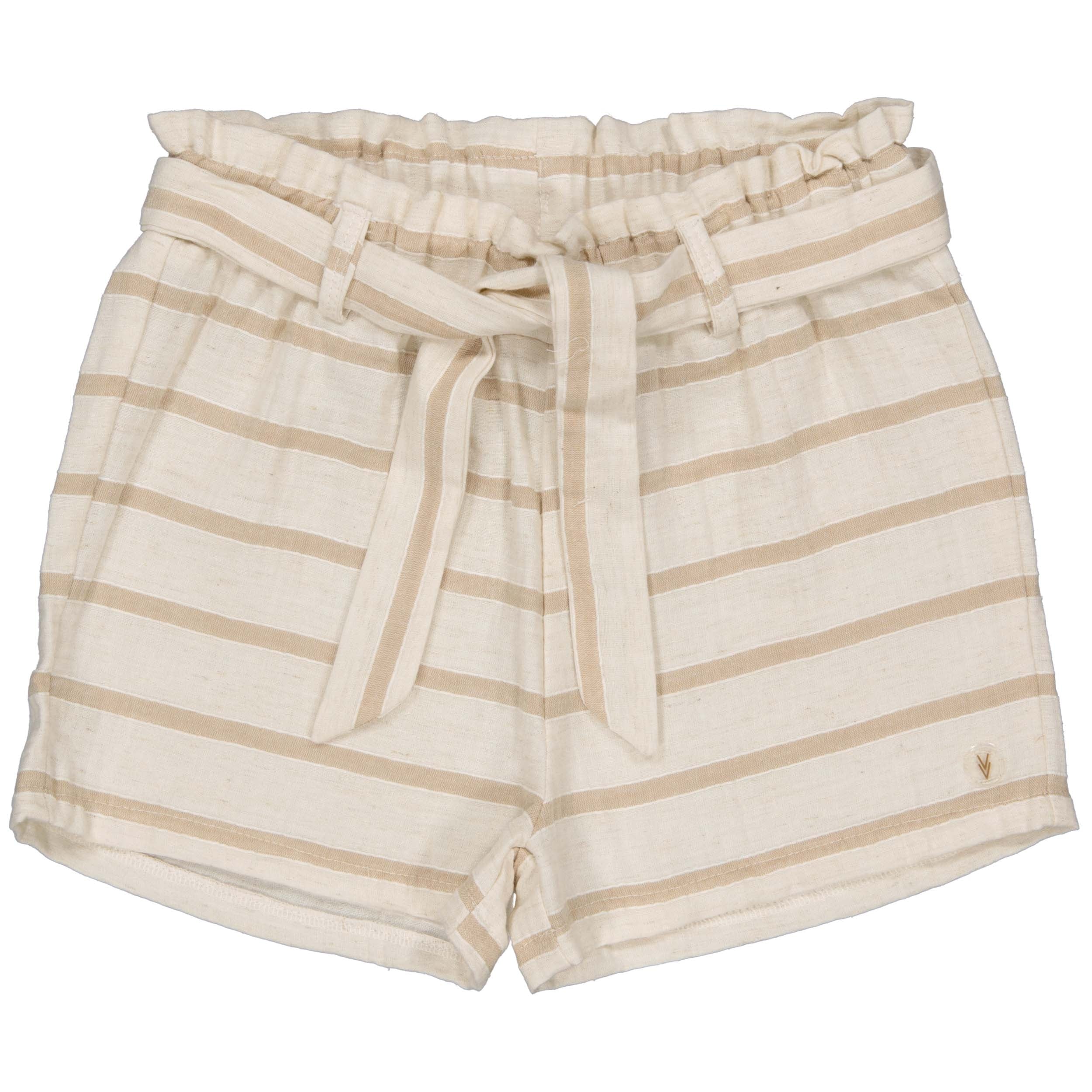 Pants Beige | AOP Taupe Stripe