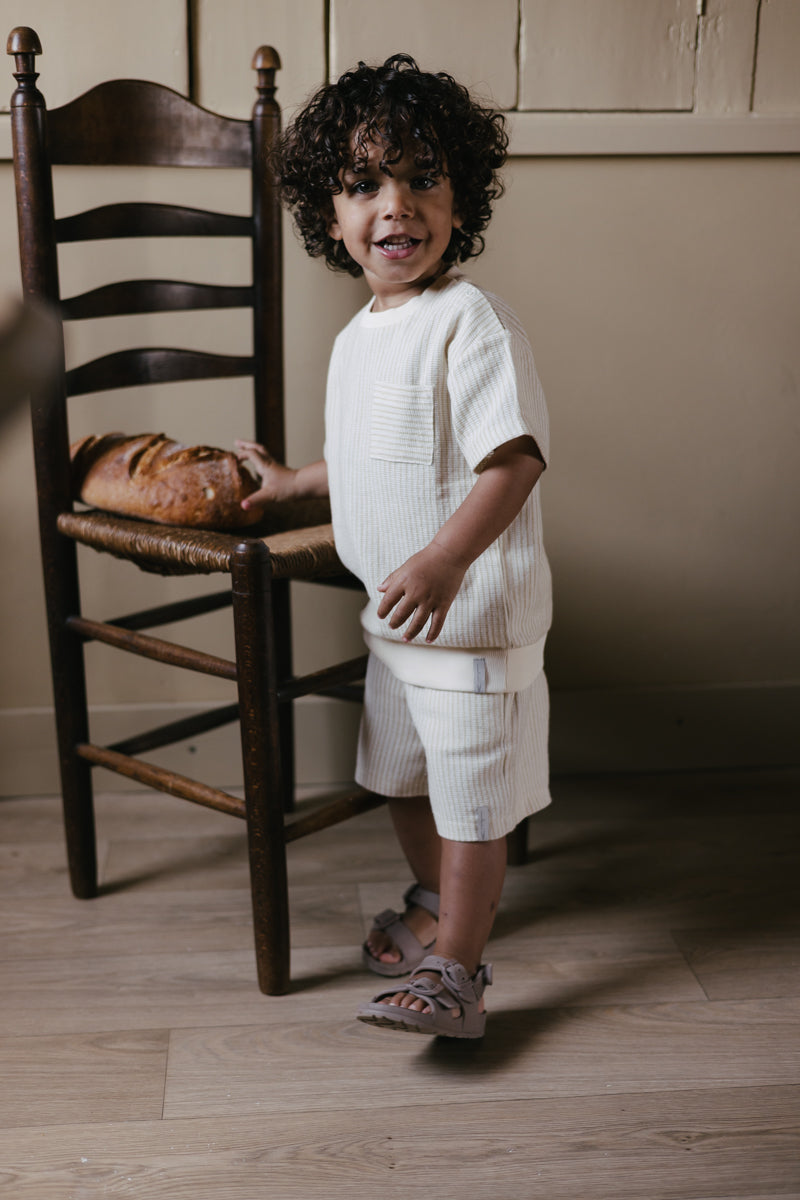 Shirt gestreept | AOP Off White Stripe