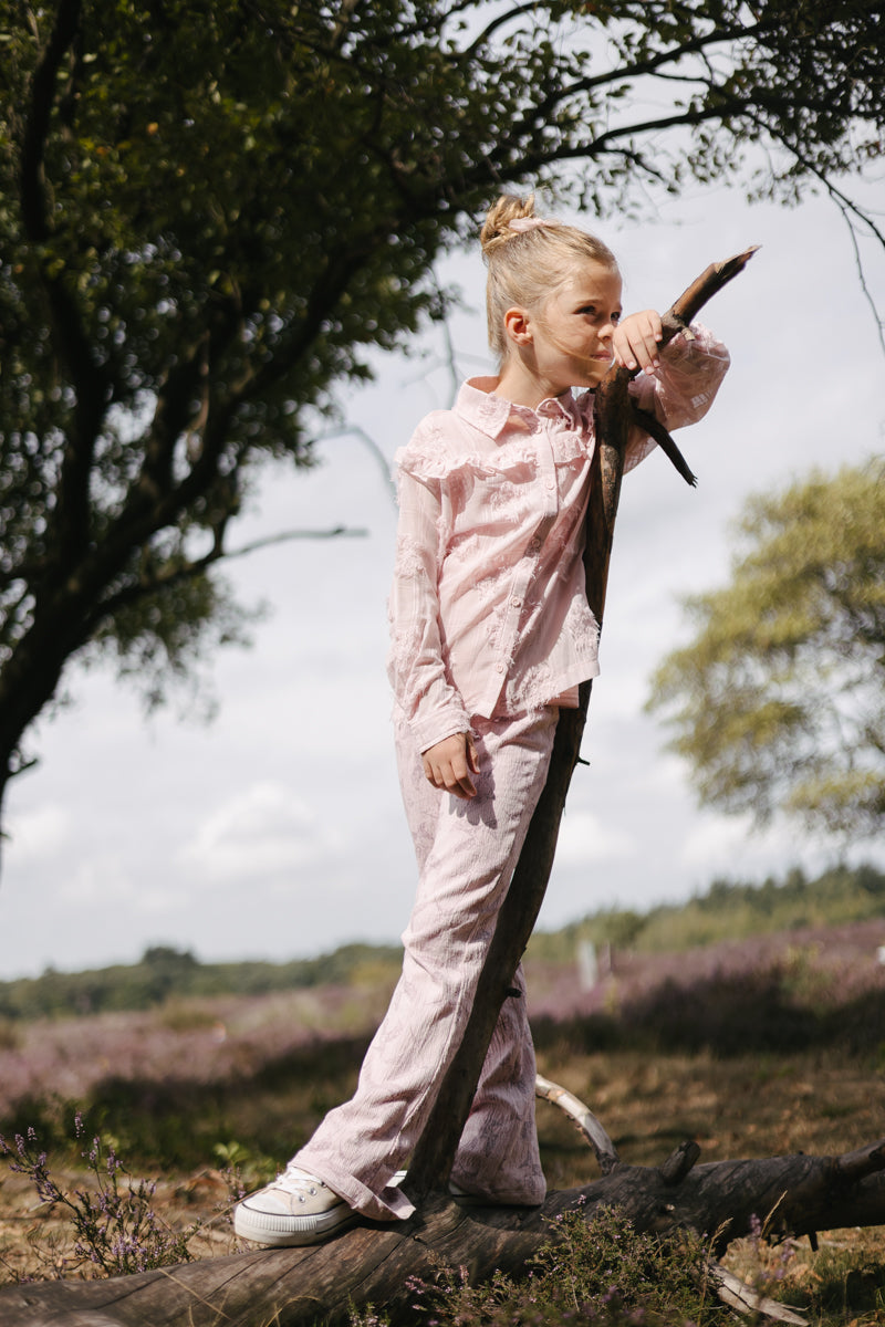 pants | AOP White Animal