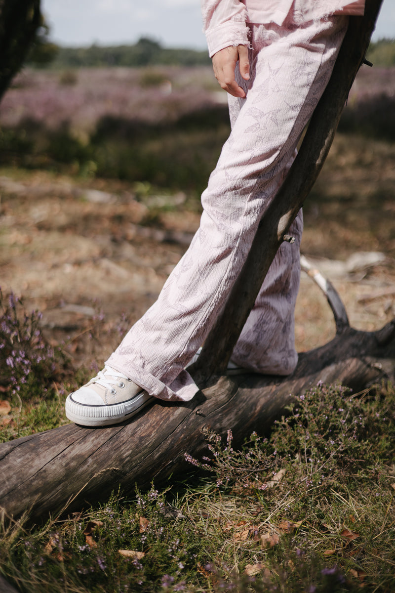 pants | AOP White Animal