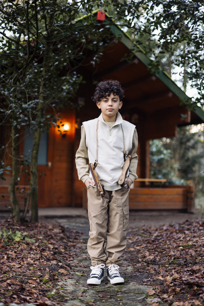 Broek taupe | Taupe