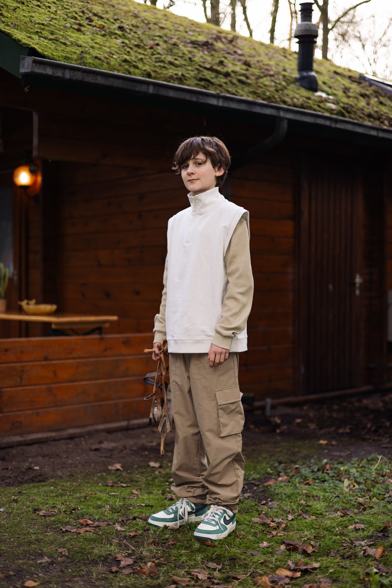 Broek taupe | Taupe