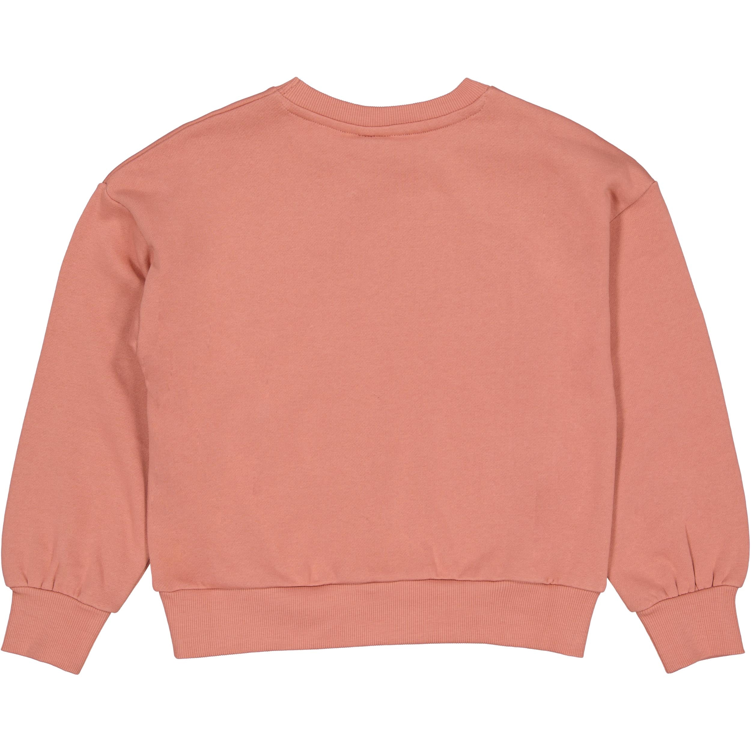Oudroze sweater met bloemenprint | Red Pink
