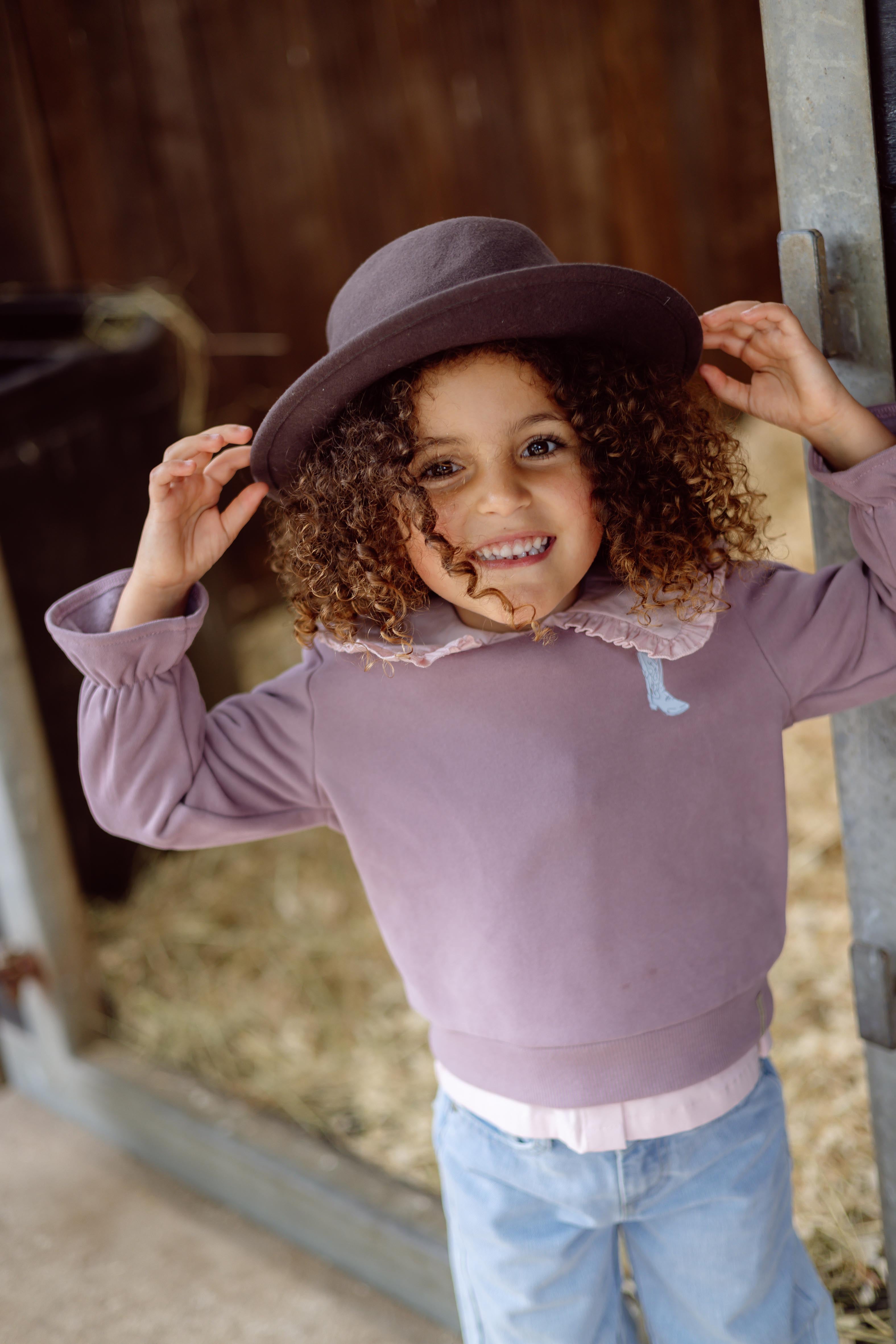 Sweater | Pink purple