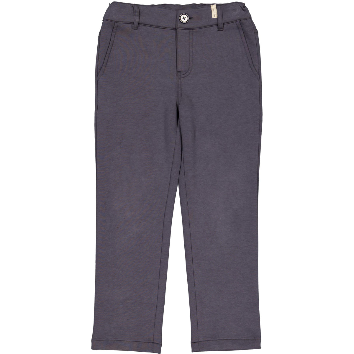 Donkergrijze broek met steekzakken | Antracite