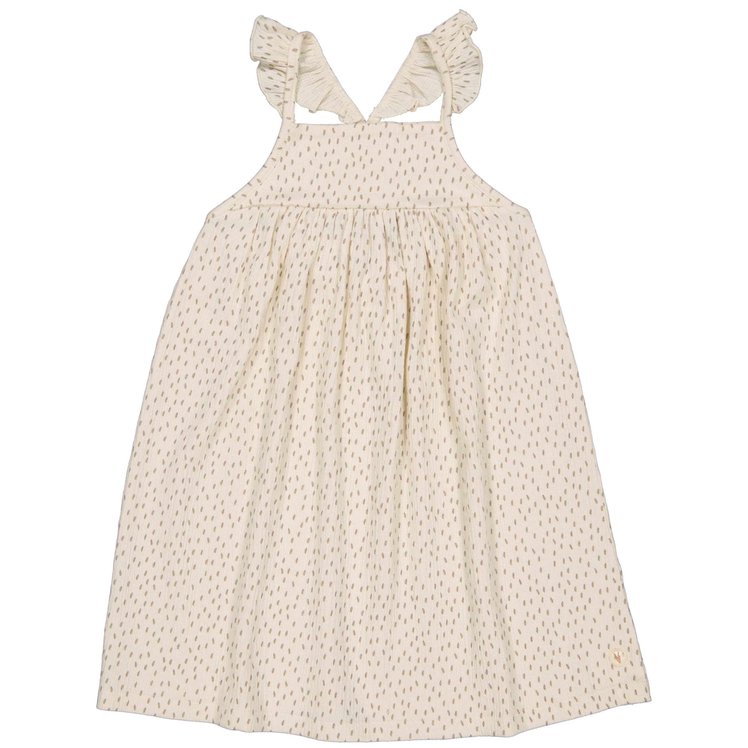 Dress | AOP Taupe Dot