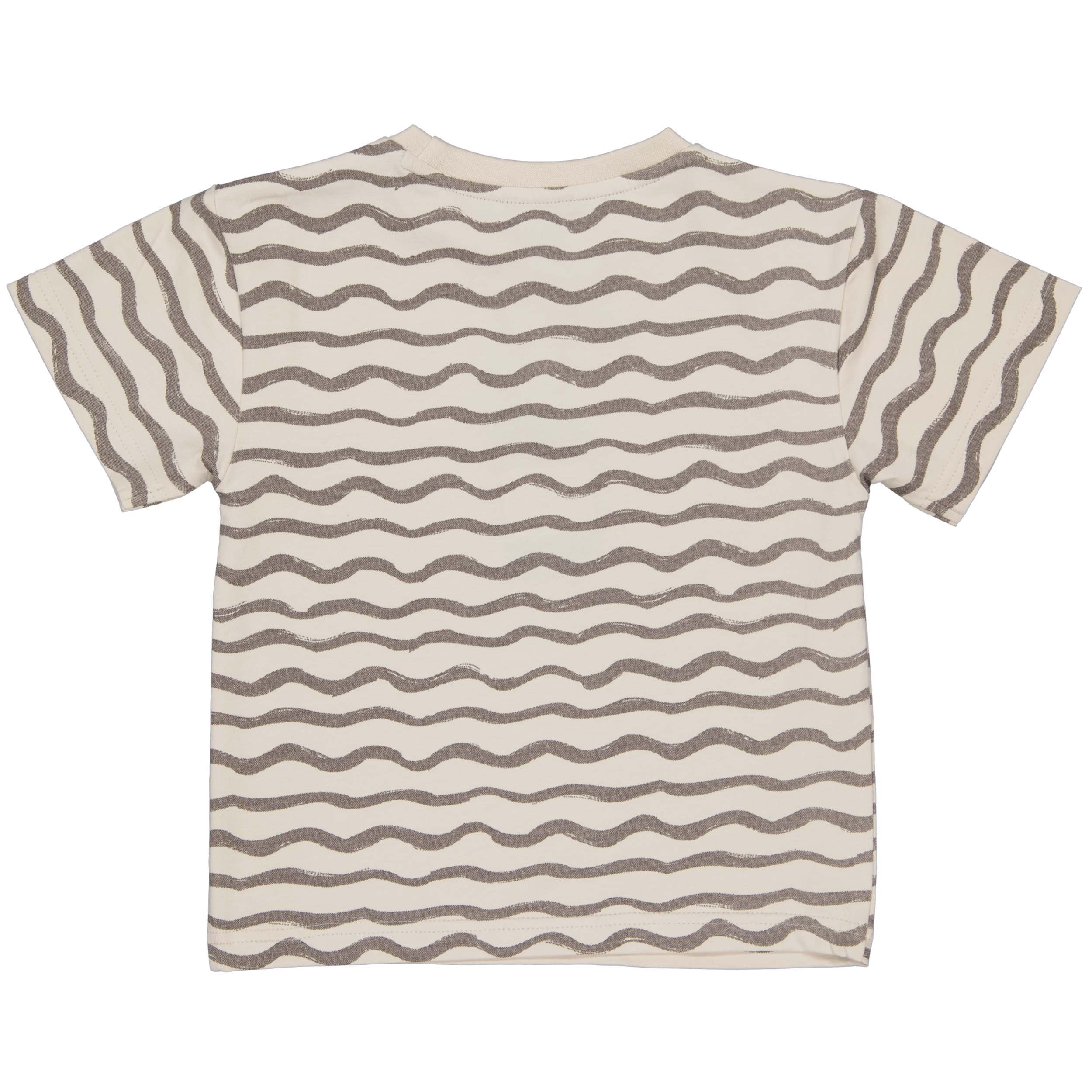 Oversized Shortsleeve | AOP Grey Stripe