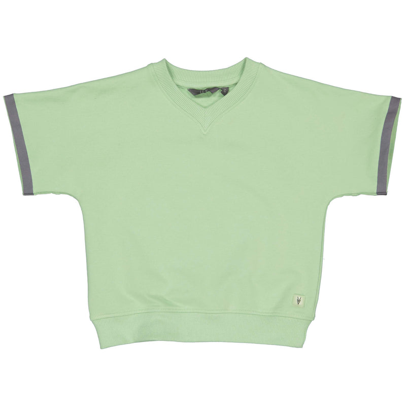 Shortsleeve Sweater | Soft Green