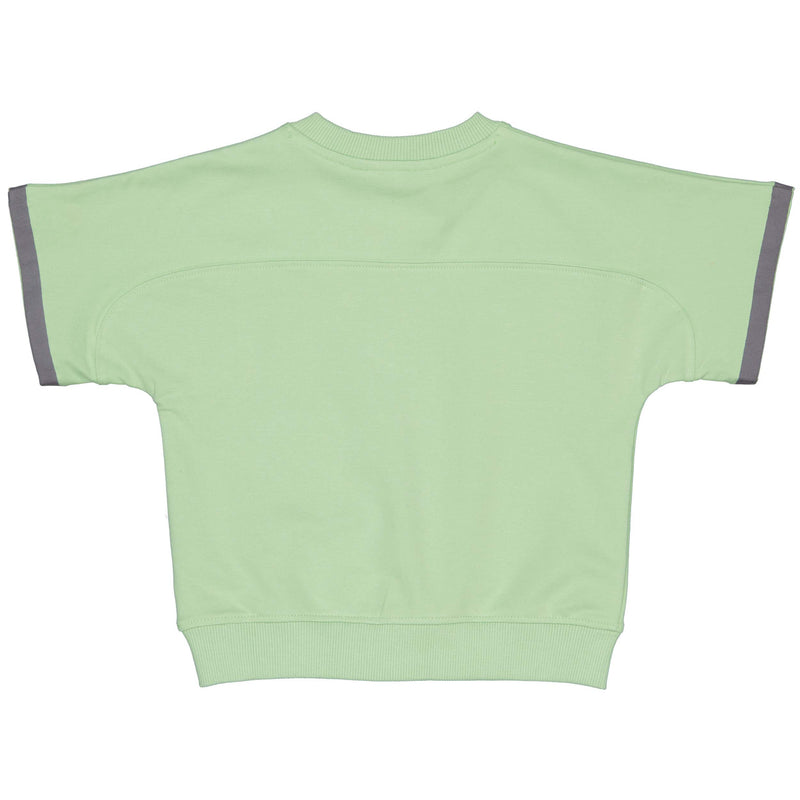 Shortsleeve Sweater | Soft Green