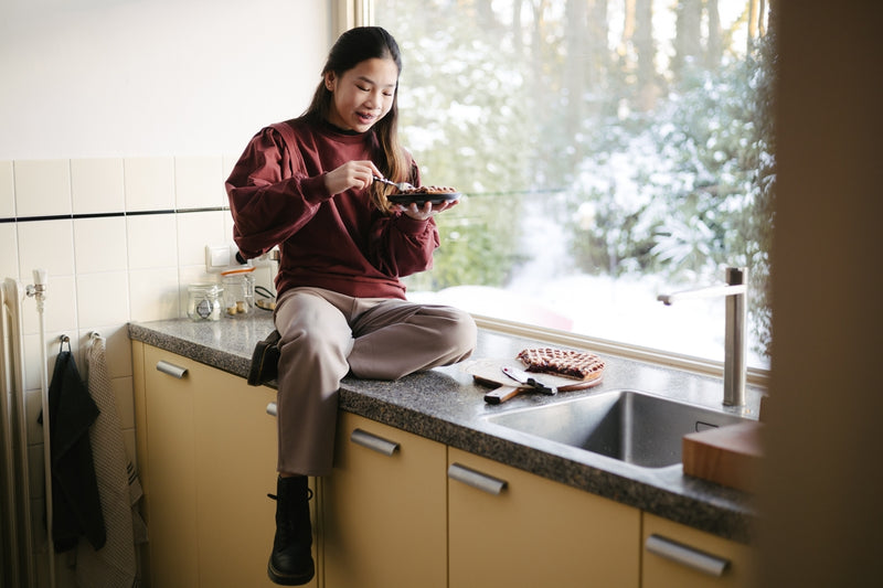 SWEATERS | Brown red