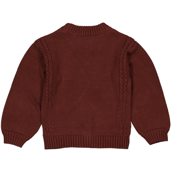 SWEATERS | Brown red