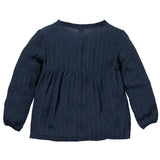 BLOUSE | AOP Blue Stripe