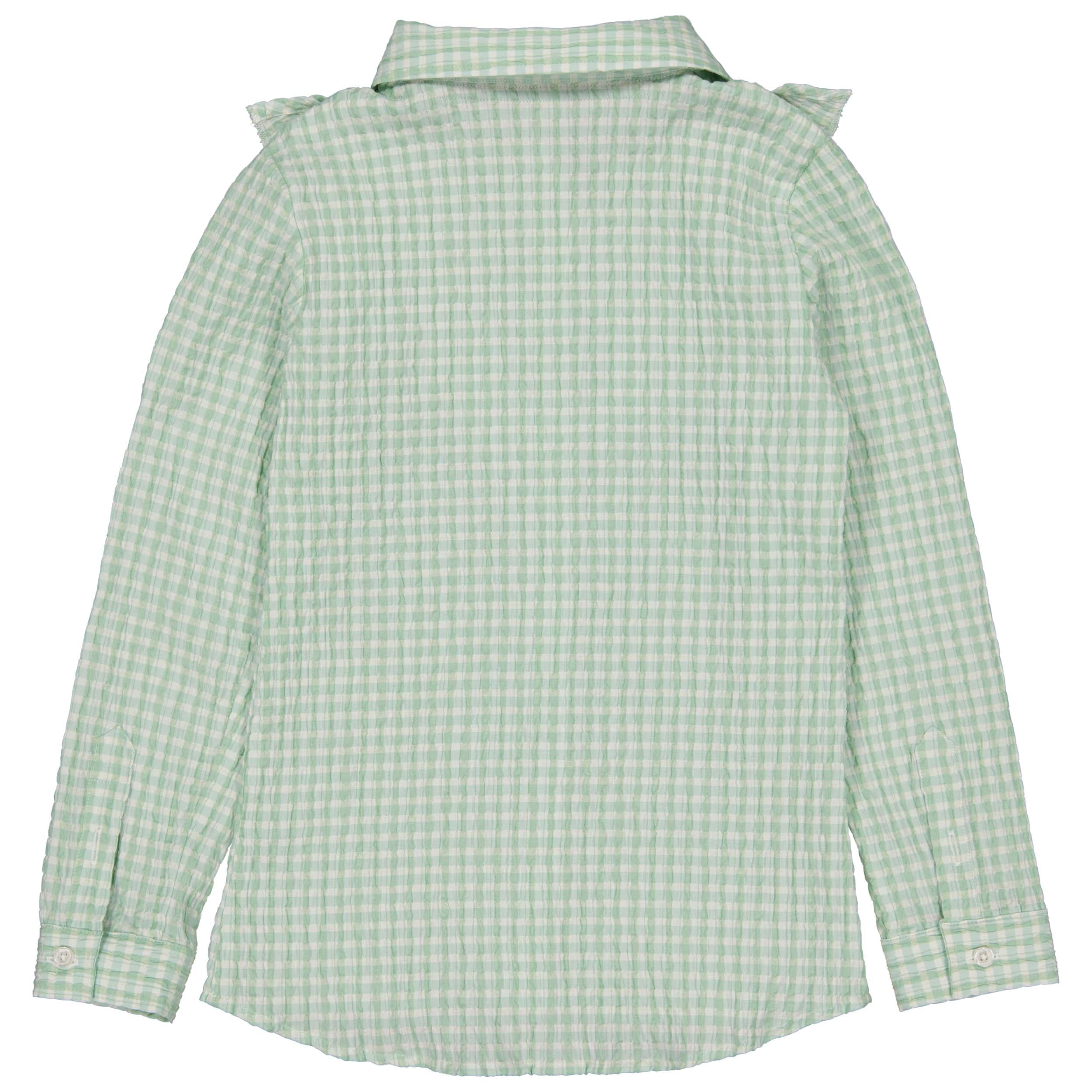 BLOUSE | AOP Green Graphic