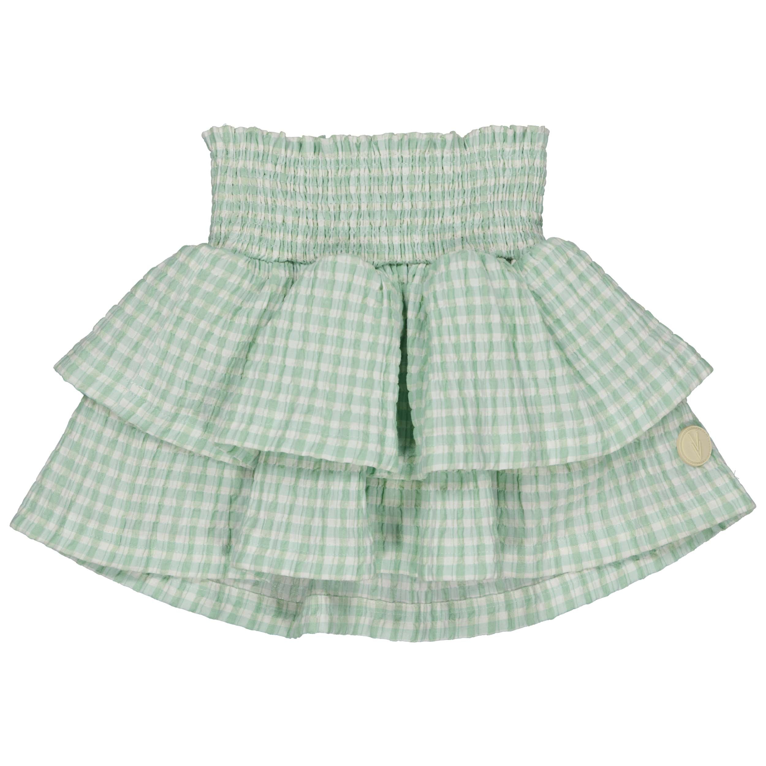 SKIRT | AOP Green Graphic